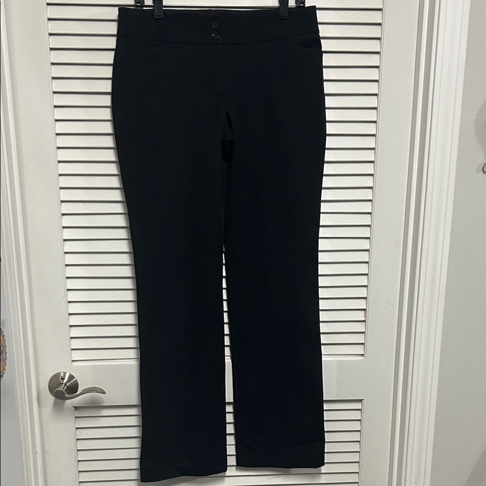 Loft Marisa Boot Cut Classic Black Women's Pants